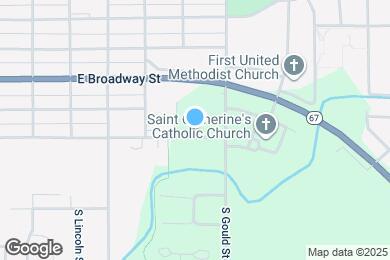 Map image of the property - 703 E Tin St