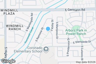 Map image of the property - 3537 E Murrieta Rd