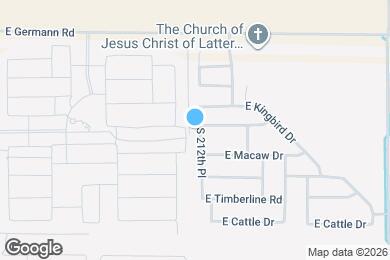 Map image of the property - 19176 S 212th Pl