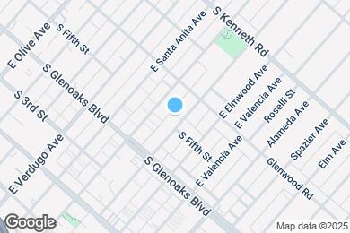 Map image of the property - 507 E Cedar Ave