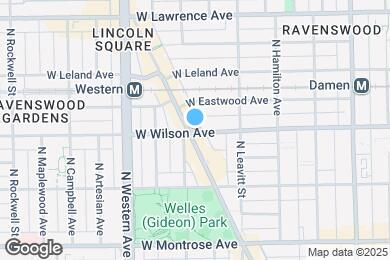 Map image of the property - 2244 W Wilson Ave