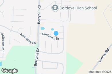 Map image of the property - 9264 Tamhaven Dr