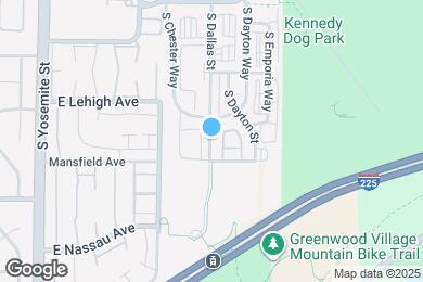 Map image of the property - 3872 S Dallas St