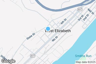 Map image of the property - 1031 7th St