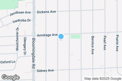 Map image of the property - 2N361 Diane Ave