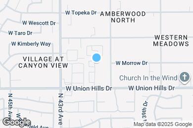 Map image of the property - 18649 N 42nd Ave