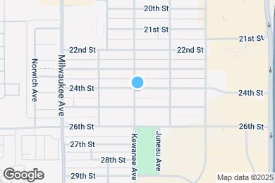 Map image of the property - 6223 24th St