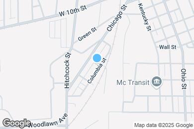 Map image of the property - 201 Columbia St