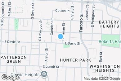 Map image of the property - 815 E Davie St