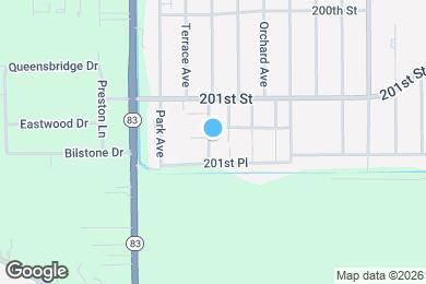 Map image of the property - 20137 Woodale St