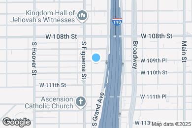 Map image of the property - 428 W 109th Pl