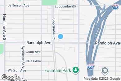 Map image of the property - 1163 Randolph Ave