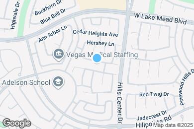 Map image of the property - 9501 Amber Valley Ln