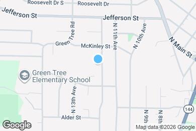 Map image of the property - 1207 Mint Dr