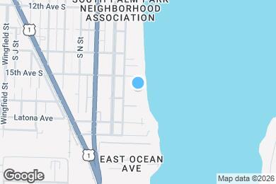 Map image of the property - 1516 S Lakeside Dr