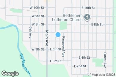 Map image of the property - 620 Linden Ave