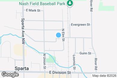Map image of the property - 210 Grove St