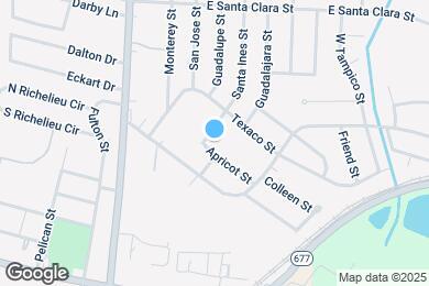 Map image of the property - 495 Apricot St