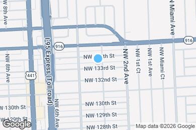 Map image of the property - 415 NW 133rd St