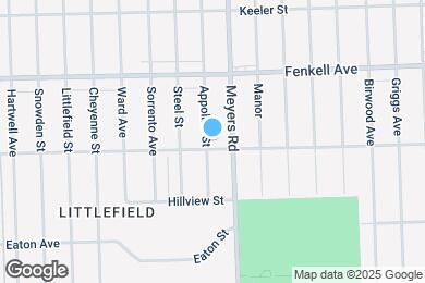 Map image of the property - 15010 Appoline St