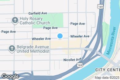 Map image of the property - 323 W Wheeler Ave