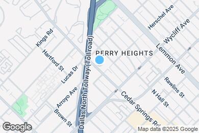 Map image of the property - 4414 Cedar Springs Rd