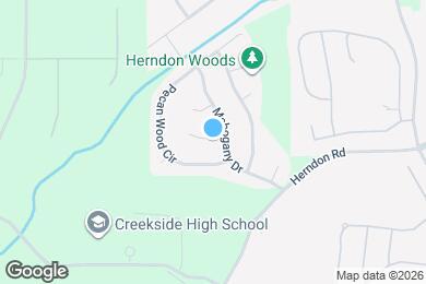 Map image of the property - 210 Teak Ln