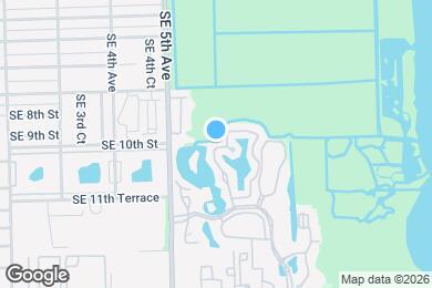 Map image of the property - 1077 SE 6th Ave