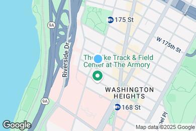 Map image of the property - 250 Fort Washington Ave