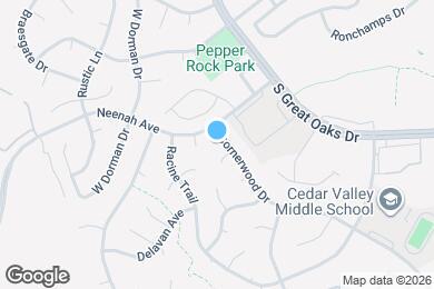 Map image of the property - 8417 Cornerwood Dr