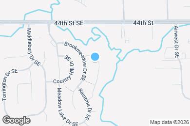 Map image of the property - 4541 Brookmeadow Ct SE