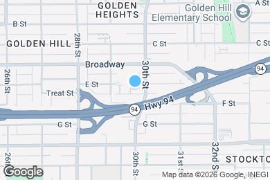 Map image of the property - E Street Apartments