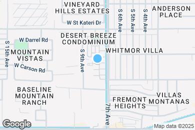 Map image of the property - 7032 S 7th Ln