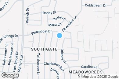 Map image of the property - 8317 Cloverglen Ln
