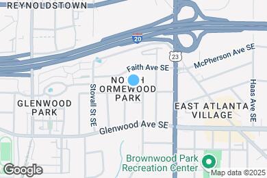 Map image of the property - 1084 Sanders Ave SE