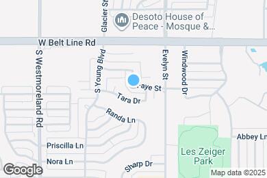 Map image of the property - 520 Faye St