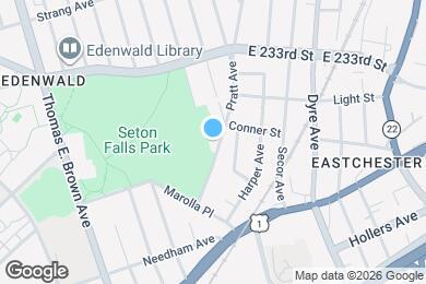 Map image of the property - 3705 Pratt Ave