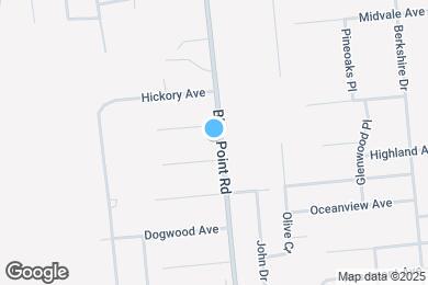 Map image of the property - 370 Blue Point Rd