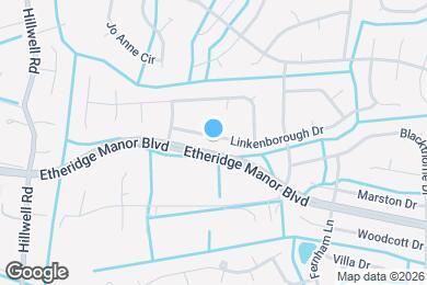 Map image of the property - 411 Linkenborough Dr