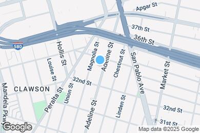 Map image of the property - 3321 Adeline St