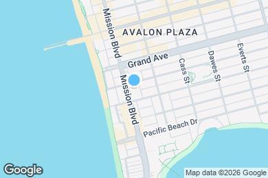 Map image of the property - 4273 Mission Blvd