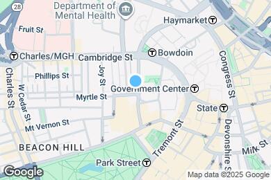 Map image of the property - 45 Bowdoin St