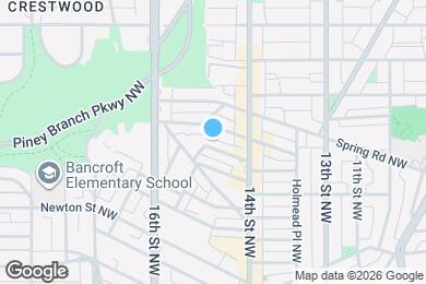Map image of the property - Room in Shared 2 bed/1 bath home in Columbia Heights