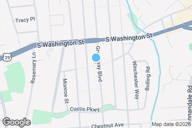 Map image of the property - 2804 Greenway Blvd