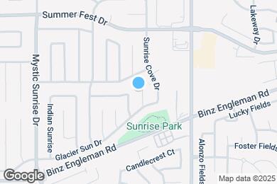 Map image of the property - 4019 Sunrise Bluff Dr