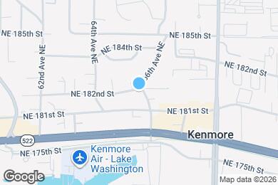 Map image of the property - 18115 65th Ave NE