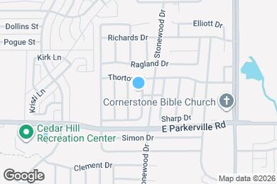 Map image of the property - 717 Rockett Ln