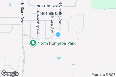 Map image of the property - 11408 N Manning Ave