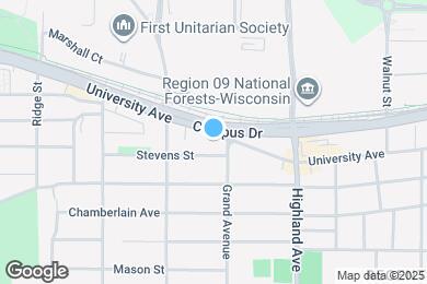 Map image of the property - 2605 University Ave