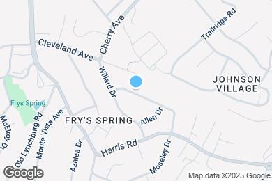 Map image of the property - 411 Moseley Dr